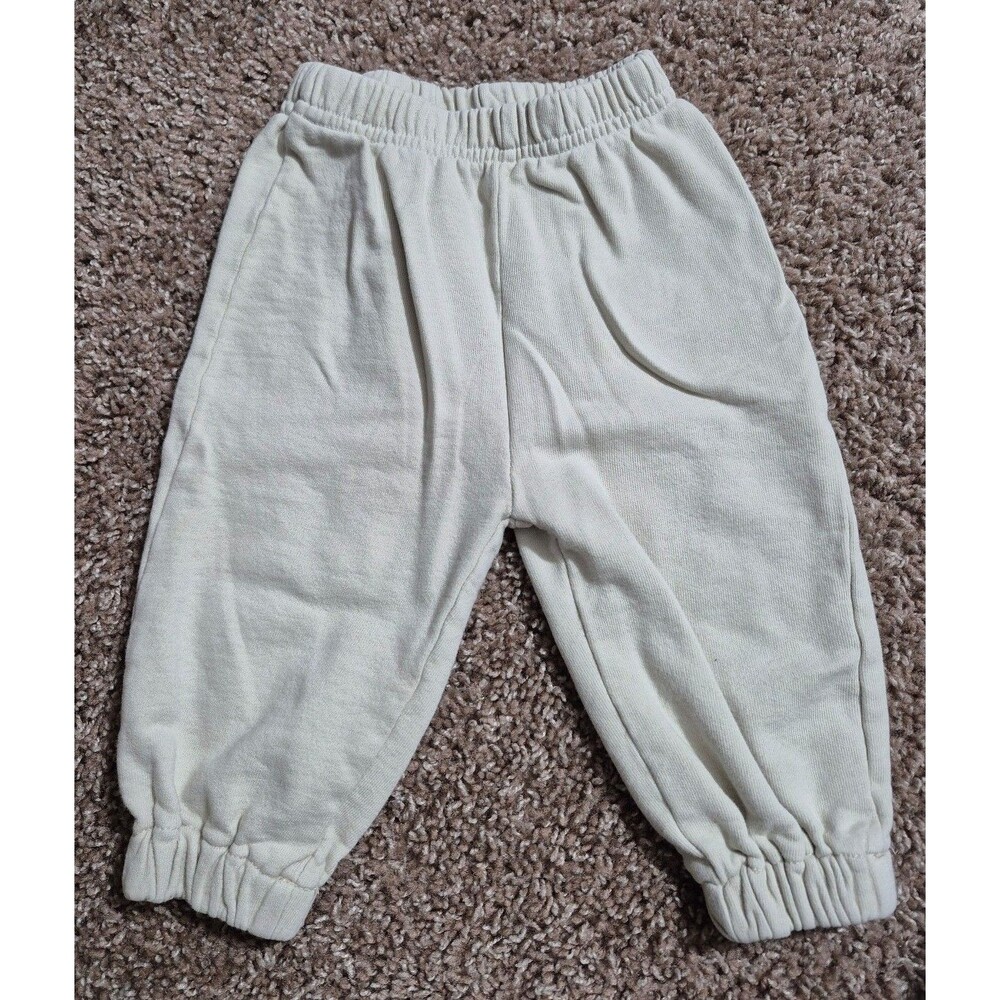 Roux baby joggers size 6-12M tan